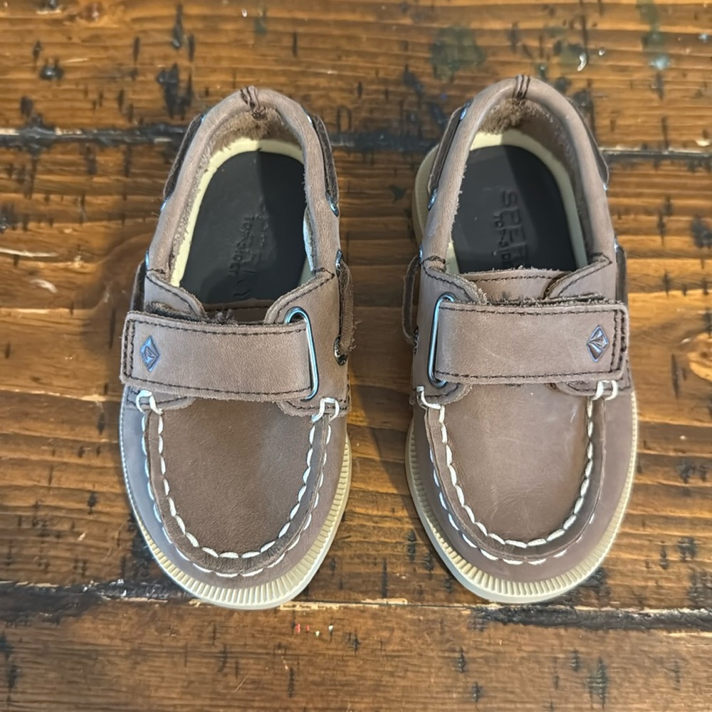 Brown Toddler Sperry